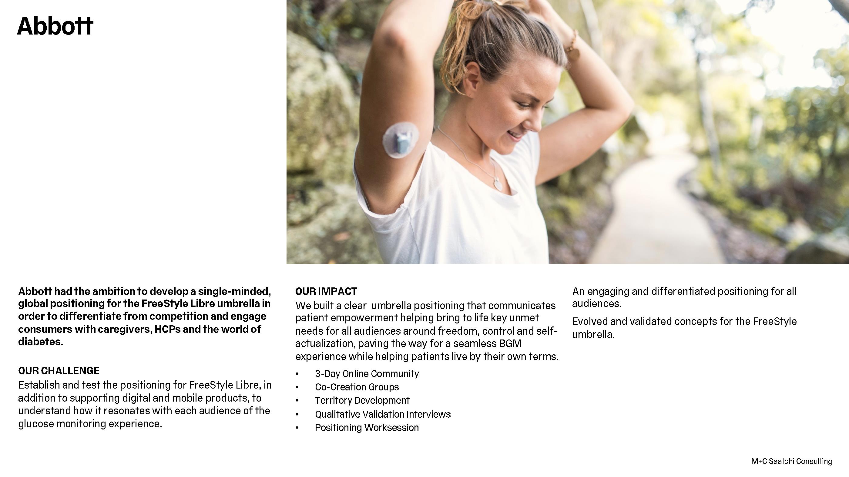 M+C Saatchi Consulting | Abbott | Case Study